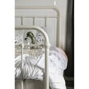 Iria Vintage White California King Bed