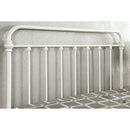 Iria Vintage White California King Bed