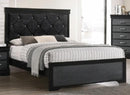 Crown Mark Amalia Full Panel Bed in Black B6918-F - Ornate Home