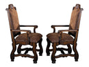 Neo Renaissance - Brown - Armchair (Set of 2) - Ornate Home