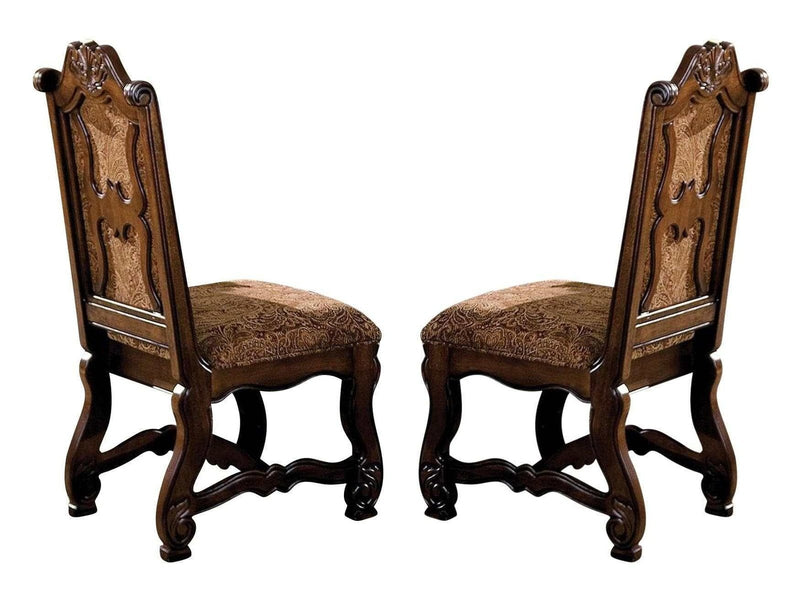 Neo Renaissance - Brown - Side Chair (Set of 2) - Ornate Home