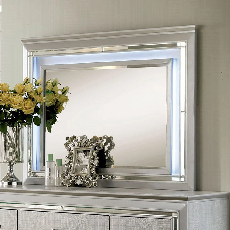 Bellanova Silver Bedroom Mirror