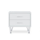 Deoss - White - Nightstand/Accent Table - Ornate Home