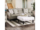 Dorset - Light Gray - Stationary Sofa & Loveseat - 2pc - Ornate Home