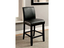Gladstone Black Counter Height Chair (Set of 2)