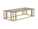 Eastbrook - Matte Brass - Metal Frame Coffee Table - Ornate Home
