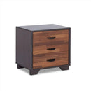 Eloy - Walnut & Espresso - Accent Table - Ornate Home
