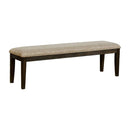 Faulk Espresso & Warm Gray Bench