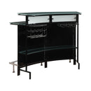 Felix - Chrome & Black - Bar Unit - Ornate Home