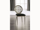 Abner Silver & Black Dining Chair (Set of 2)