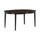 Gabriel - Cappuccino - Oval Dining Table - Ornate Home