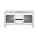 Garbo - Silver - Accent Cabinet - Ornate Home