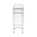 Garbo - Silver - Accent Cabinet - Ornate Home