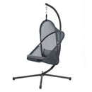 Crush Dark Gray Swing Chair