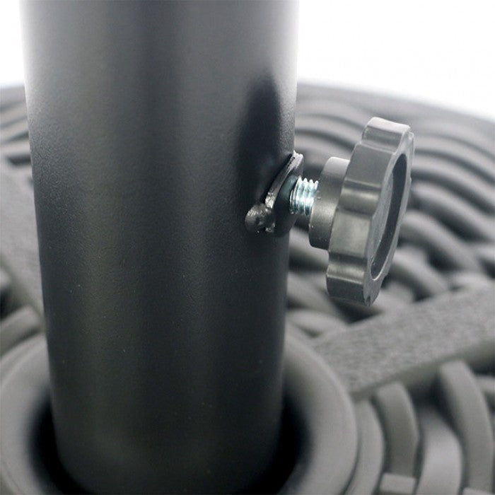 Fab Black Round Umbrella Base