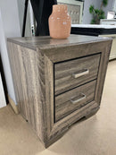 Kauffman - Washed Taupe - Nightstand - Ornate Home