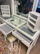 Stephanie White Vanity Set / 3pc