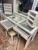 Stephanie White Vanity Set / 3pc