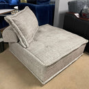 Bales Taupe Gray Accent Chair