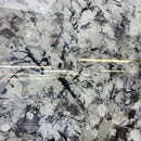 White Tree Tempered Glass w / Foil Wall Art