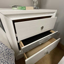 Naima - White - Nightstand - Ornate Home