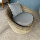 Pismo Gray Outdoor Seating Group w/ Coffee Table / 4pc