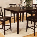 Bridgette II - Espresso - Counter Height Dining Set / 5pc - Ornate Home