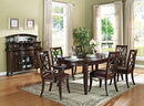 Keenan - Dark Walnut - Dining Table w/ Extension Leaf - Ornate Home