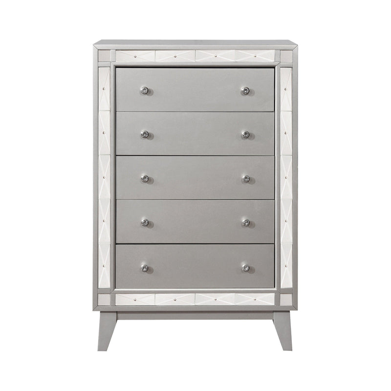 Leighton - Metallic Mercury - Chest - Ornate Home