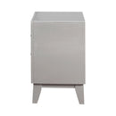 Leighton - Metallic Mercury - Nightstand - Ornate Home