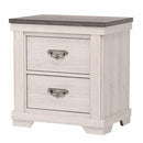 Leighton Two Tone Nightstand - Ornate Home