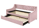 Lianna Upholstered Twin Daybed w/Twin Trundle - Ornate Home