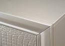 Lyssa Champagne LED Panel Bedroom Set