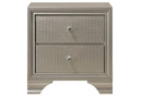 Lyssa Champagne Nightstand - Ornate Home