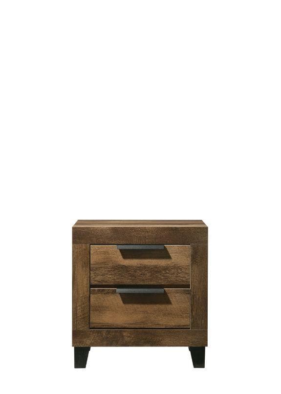 Morales - Rustic Oak - Nightstand - Ornate Home
