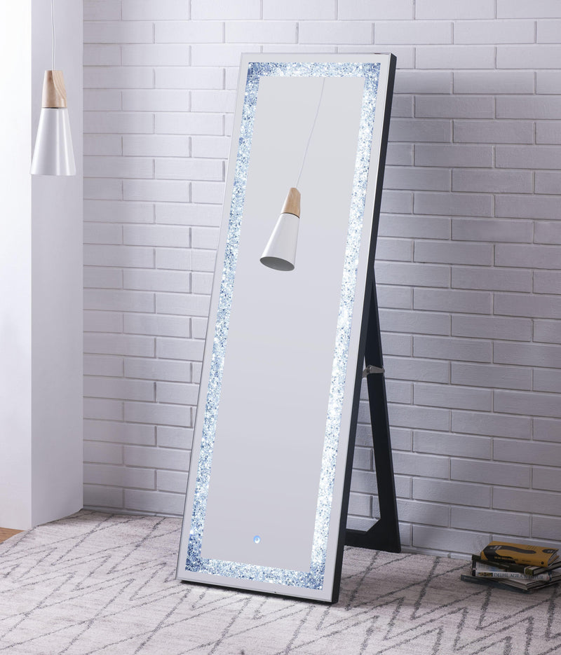 Noralie Floor Mirror w/ LED Light - Ornate Home