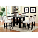 Luminar II  Black Counter Ht Dining Room Set / 7pc