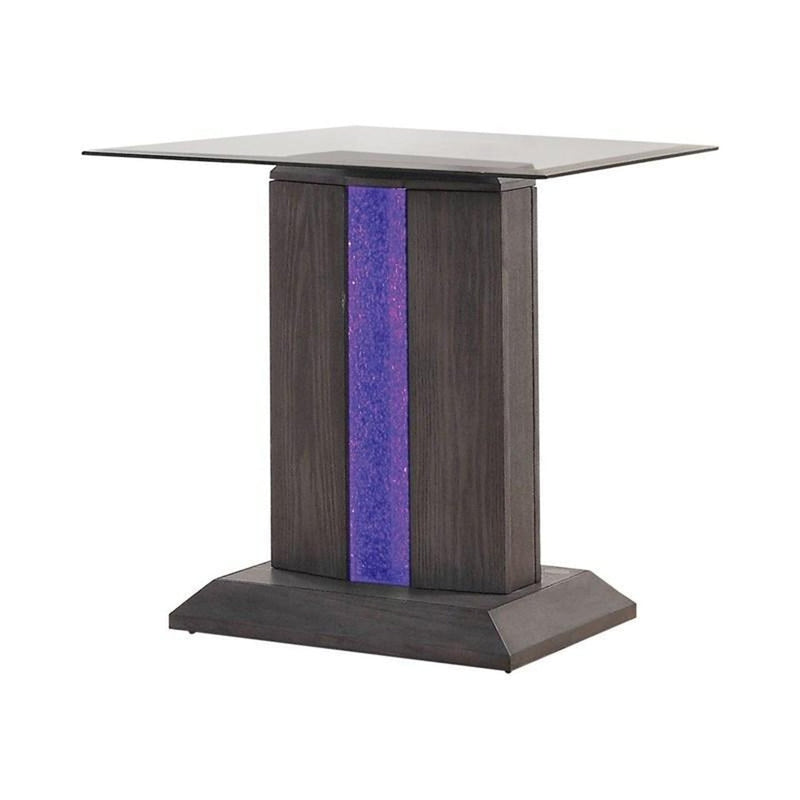 Rhyl Gray End Table