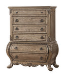 Ragenardus Vintage Oak Chest - Ornate Home