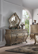 Ragenardus Vintage Oak Dresser - Ornate Home