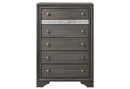 Regata Gray Storage Platform Bedroom Set - Ornate Home