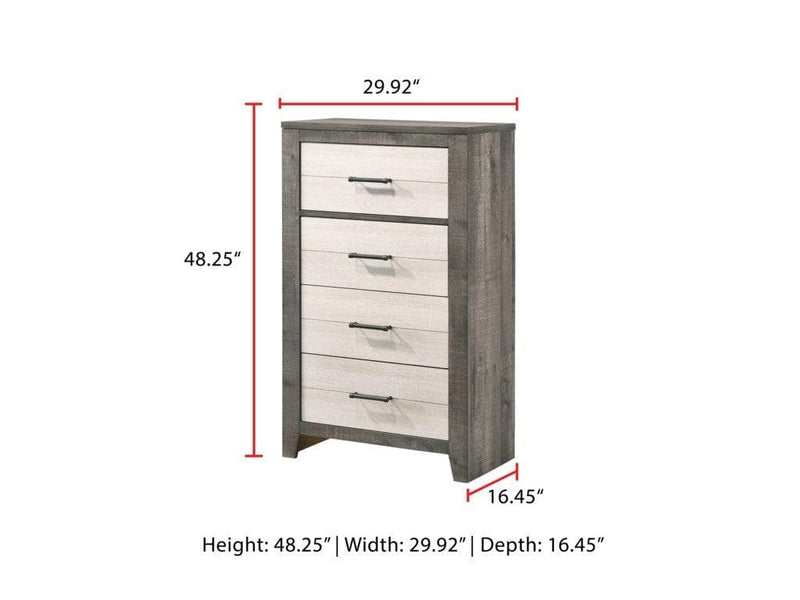 Rhett Gray Chest - Ornate Home