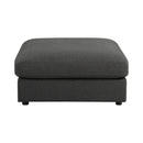 Serene - Charcoal - 4pc Modular  L Shape Sectional - Ornate Home