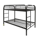 Thomas Black Bunk Bed (Twin/Twin) - Ornate Home