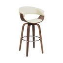 Windwril - Walnut & Ecru - Bar Stool - Ornate Home