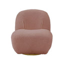 Yedaid - Teddy Sherpa Fabric - Swivel Accent Chair - Ornate Home